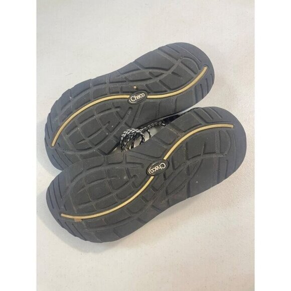 CHACO ZX2 Classic Women's Sandal Boost Black Grey White Double Toe Strap  9 - Picture 6 of 6